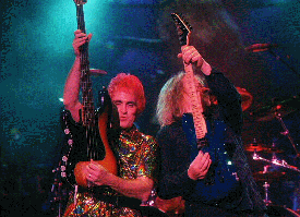Glen and JY doing what they do best! (Karen Shore)
